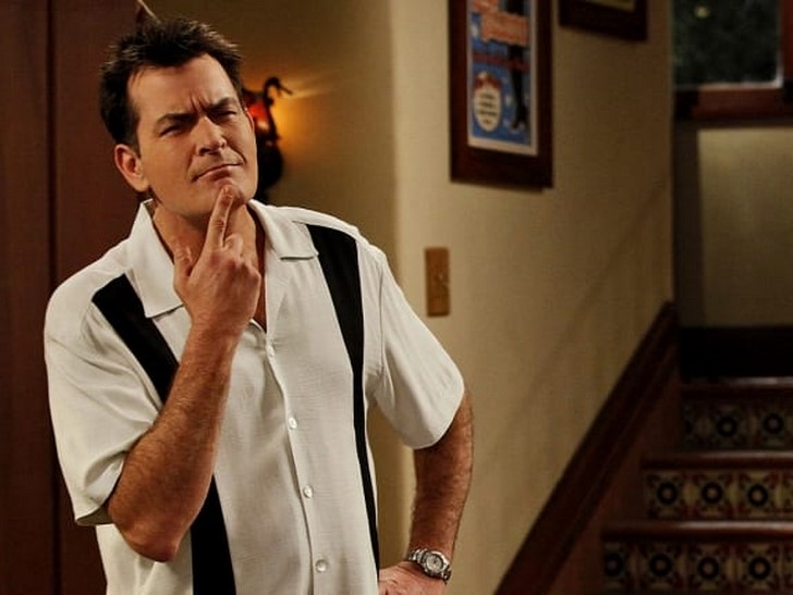 Charlie Sheen, mint Charlie Harper a Két pasi meg egy kicsiben