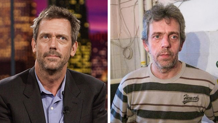 Hugh Laurie és egy fickó Oroszországból