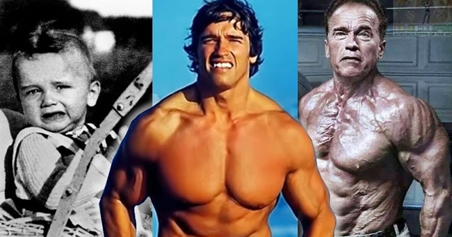 Arnold Schwarzenegger így változott meg az évtizedek során