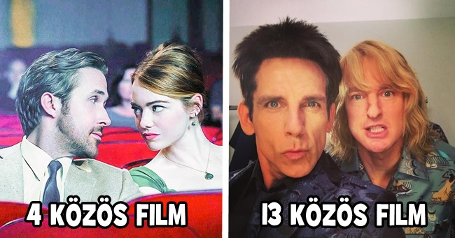 15 zseniális filmes duó, akik több filmben is közösen szerepelnek