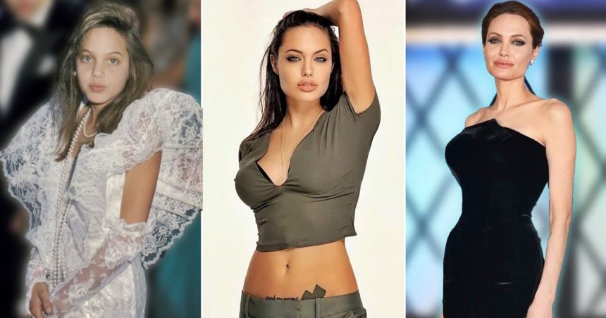 Angelina Jolie így változott meg az évtizedek során