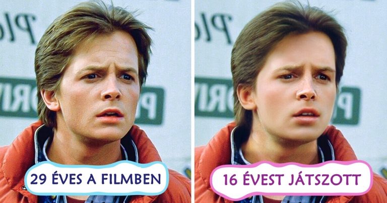 10 színész, akik teljesen mást életkorban mutatkoztak a filmekben, mint ahány évesek voltak valójában